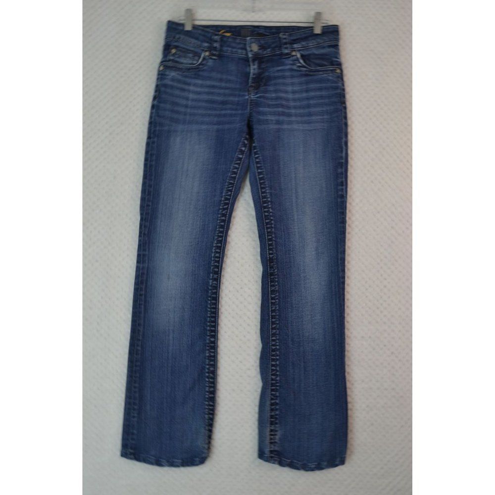 Kut From The Kloth Women's 8 So Low Bootcut Medium Wash Jeans
